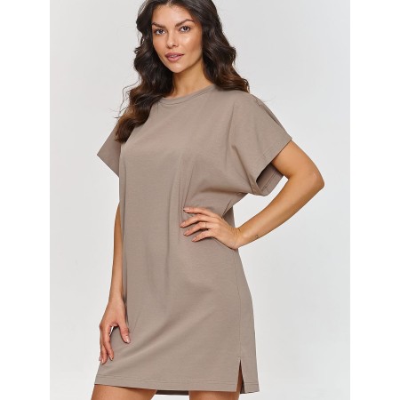 Robe de jour model 209641 Makadamia