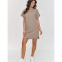 Robe de jour model 209641 Makadamia