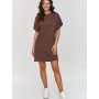 Robe de jour model 209747 Makadamia