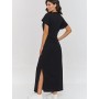 Robe de jour model 209856 Makadamia