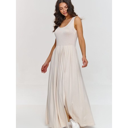 Robe de jour model 209868 Makadamia