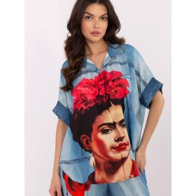 Chemise manche courte model 210032 Italy Moda