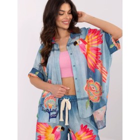 Chemise manche courte model 210033 Italy Moda