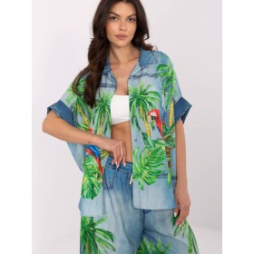 Chemise manche courte model 210034 Italy Moda