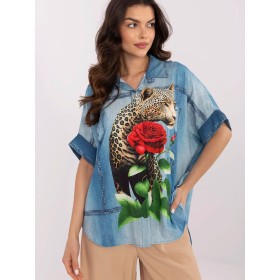 Chemise manche longue model 210971 Italy Moda