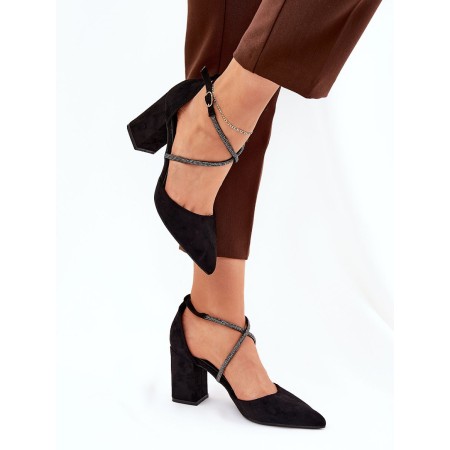 Escarpins talon large model 211085 Step in style