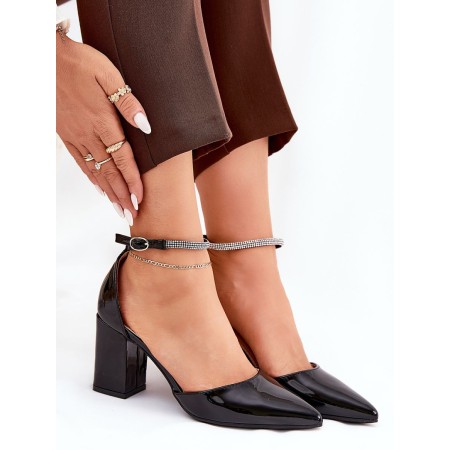Escarpins talon large model 211089 Step in style