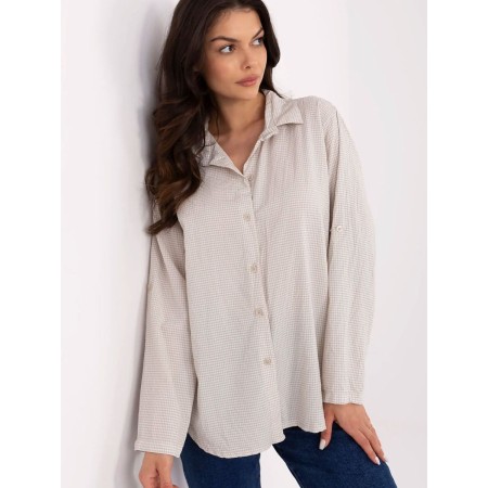 Chemise manche longue model 211444 Italy Moda