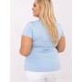Plus size T-shirt model 211762 Relevance