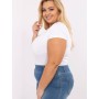 Plus size T-shirt model 211765 Relevance
