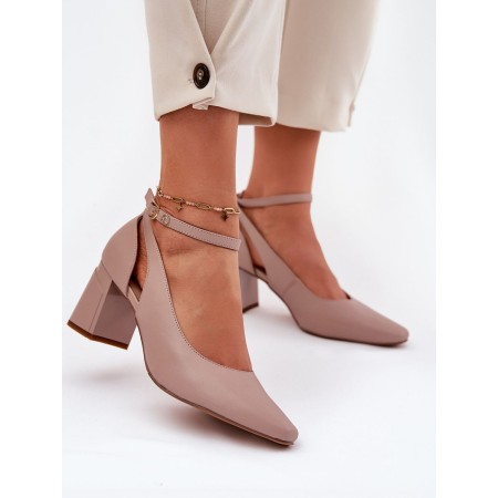 Escarpins talon large model 212615 Step in style