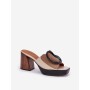 Clacquettes model 212886 Step in style