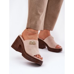 Clacquettes model 213038 Step in style