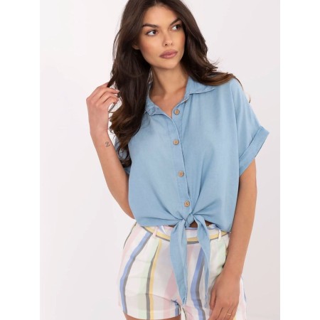 Chemise manche longue model 213593 Italy Moda