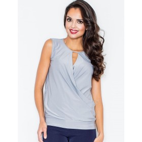 Chemisier model 43863 Figl