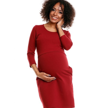 Robe de grossesse model 84434 PeeKaBoo
