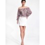 Jupe courte model 167221 Figl