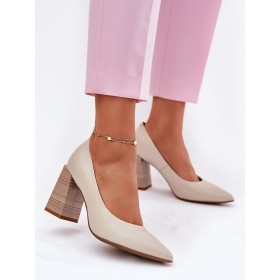 Escarpins talon large model 213892 Step in style