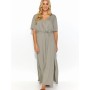 Robe de jour model 193213 Makadamia