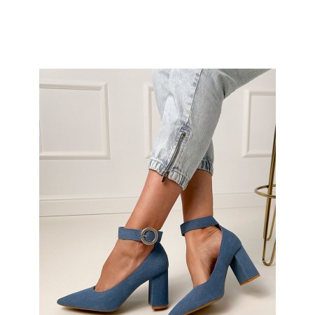 Escarpins talon large model 214584 PRIMO