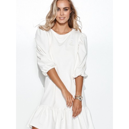 Robe de jour model 162227 Makadamia