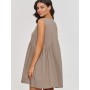 Robe de jour model 209571 Makadamia